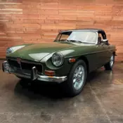 1974 MGB Roadster. Show-Quality Paint and Interior. Rare Tundra Green. Overdrive