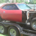 1974 PLYMOUTH BARRACUDA 413 8 & 3/4 RALLY DASH CLEAR TITLE - JUNK PROJECT RUST