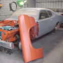 1974 PLYMOUTH DUSTER E 58 BUCKET SEAT  DISK BRAKE 98 PER CENT RUST FREE