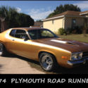 1974 PLYMOUTH ROADRUNNER ROAD RUNNER