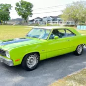 1974 Plymouth Scamp Duster Sublime Green Clean & Clear Title No Reserve