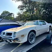 1974 Pontiac Firebird Trans Am Coupe White