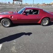1974 Pontiac Firebird Trans Am Red trans am