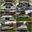 1974 Pontiac Grandville Convertible  455 White on white. Great condition