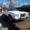 1974 pontiac grandville convertible big block car