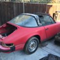 1974 Porsche 911 Targa, California Car - Rolling Chassis. Rust and Accident FREE