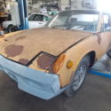 1974 Porsche 914  restoration project, alloy wheels