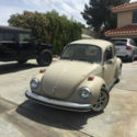 1974 Super Beetle - New front Disc Brake Upgrade-SoCal car-RUNS, NEEDS SOME TLC