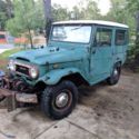 1974 Toyota LandCruiser Factory PTO Winch F.5 4-Speed ALL ORIGINAL BARN FIND!!!!