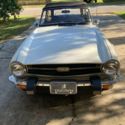 1974 TR6 convertible, 6 cylinder engine