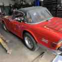 1974 Triumph TR 6 Sportscar Red RWD Manual