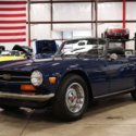 1974 Triumph TR6  25504 Miles Cosmic Blue Convertible 2.5l I6 4 Speed Manual