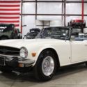 1974 Triumph TR6  27209 Miles Snowberry White Convertible 2.5l I6 4 Speed Manual