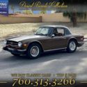 1974 Triumph TR6 + Convertible Hard Top for sale!