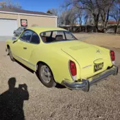 1974 Volkswagen 1600 Karmann-Ghia Coupe Yellow