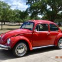 1974 VOLKSWAGEN BEETLE  1600 DUAL PORT ENGINE, DODGE FLAME RED PAINT