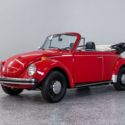1974 Volkswagen Beetle  18934 Miles Red Convertible 1600 cc 4-Spd Manual