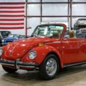 1974 Volkswagen Beetle  44001 Miles Red Convertible 1600cc 4-Cylinder 3-Speed Au