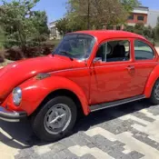 1974 Volkswagen Beetle-Classic  SUPER BEETLE 4 Speed 2-Door Coupe