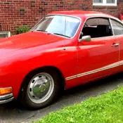 1974 Volkswagen Karmann Ghia that is not brand new but a good car