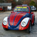 1974 Volkswagen Spider-Man Beetle cartoon character Comic-Con