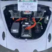 1974 Volkswagen Super Beetle Convertible Grey EV Conversion