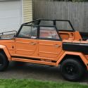 1974 Volkswagen Thing Convertible Orange RWD Manual Safari