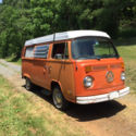 1974 Volkswagen Westfalia Camper Pop Up Bus Complete Running Driving Original