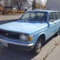 1974 Volvo wagon blue