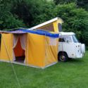 1974 VW Bus Westfaila Camper With Original Drive-Away Side Tent