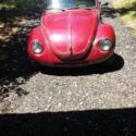 1974 vw super beetle convertible  mild custom