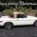 1974 White Roadster Convertible 4 Speed  Great Driver Fun Car