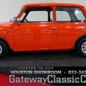 1975 Austin Mini  0 Orange Coupe 848 CC 4 CYL 4-Speed Manual