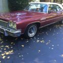 1975 Buick LeSabre 455 V8 red convertible