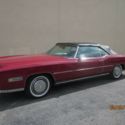 1975 CADILLAC EL DORADO CONVERTIBLE ESTATE LIQUIDATION 84K RECORDS COLD AC
