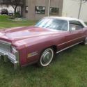 1975 CADILLAC ELDORADO  38650 Miles PINK CONVERTIBLE V8 AUTOMATIC