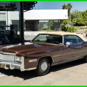 1975 CADILLAC ELDORADO CONVERTIBLE 1 OWNER SINCE NEW ORIGINAL PAINT