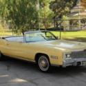 1975 Cadillac Eldorado Convertible /AC 29811 Miles Yellow CONVERTIBLE V8 Automat