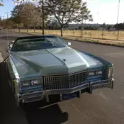1975 Cadillac Eldorado Convertible Blue