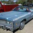 1975 Cadillac Eldorado Convertible Coupe Blue FWD Automatic base