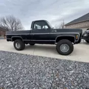 1975 Chevrolet C10/K10 Pickup Black