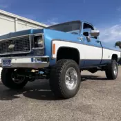 1975 Chevrolet C20/K20 Pickup Blue