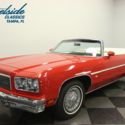 1975 Chevrolet Caprice Classic 49412 Miles Medium Red Convertible 350 V8 3 Speed