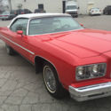 1975 Chevrolet Caprice Classic Convertible 2-Door, Red Paint with white Interior