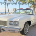 1975 Chevrolet Caprice Classic Convertible Original Un-Molested Everything works