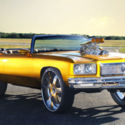 1975 Chevrolet Caprice Convertible,496 BB Supercharged,DONK,30&quot; Forgiato,Custom