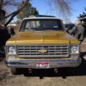 1975 Chevrolet Chevy C/K 20 2500 pickup truck Silverado Camper Special 454 2WD