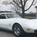 1975 Chevrolet corvette convertible L82 4 spd Convertible White RWD Manual
