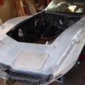 1975 Chevrolet Corvette Convertible project LOTS DONE finish it like you want