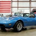 1975 Chevrolet Corvette Stingray 82783 Miles Blue Coupe 350ci V8 4-Speed Manual